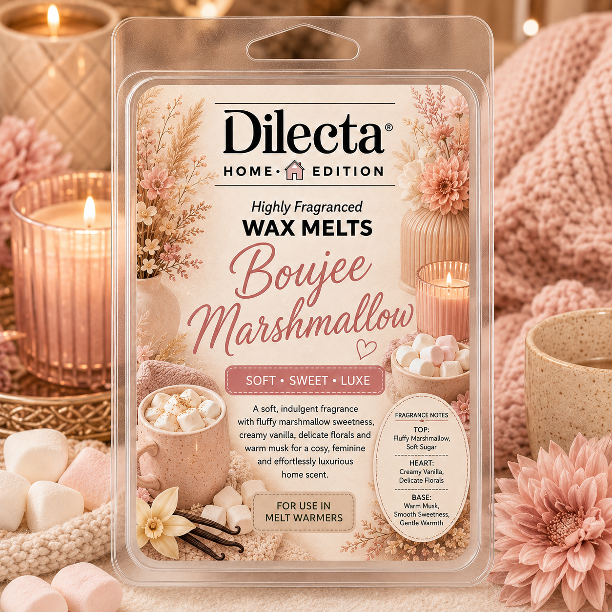 Boujee Marshmallow Wax Melt