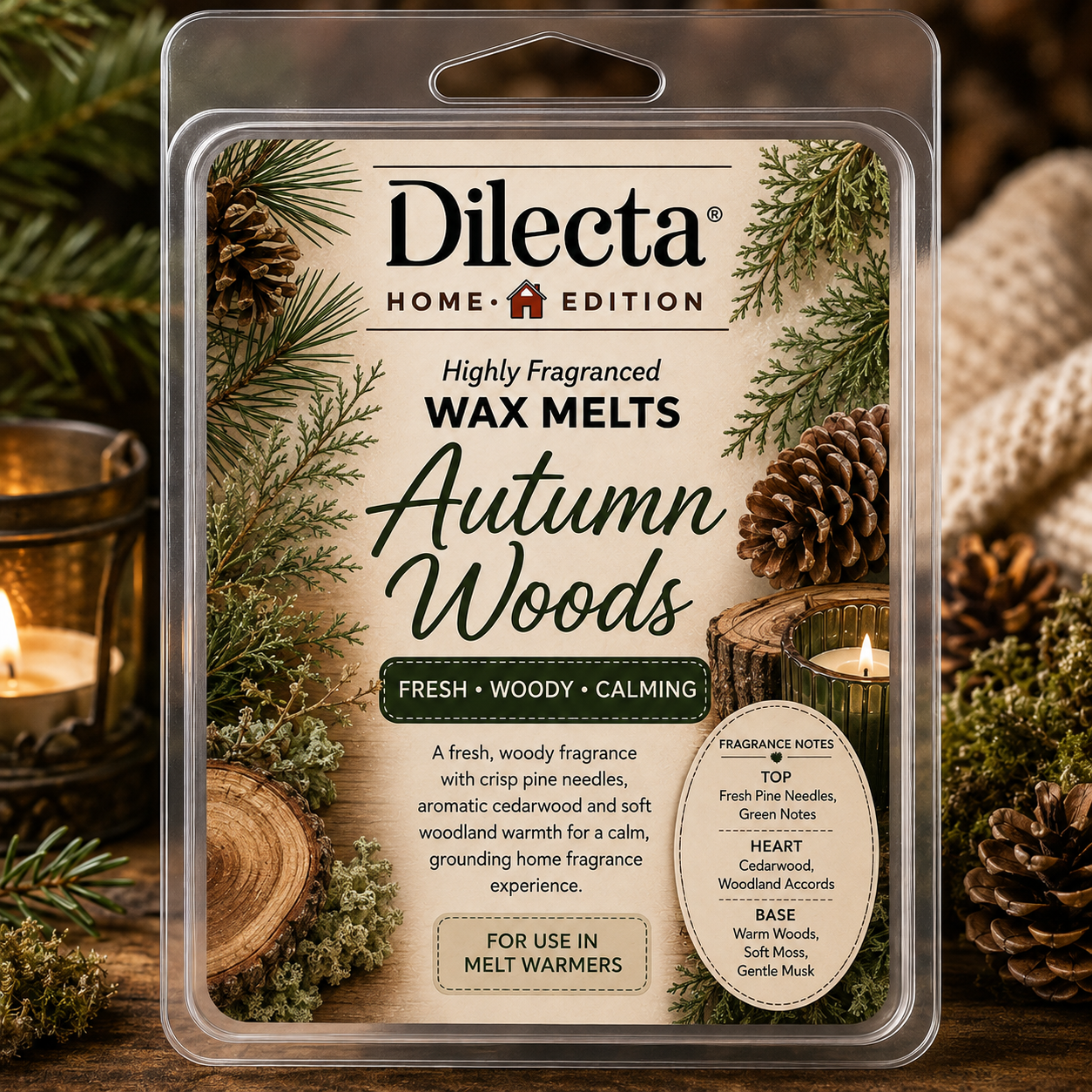 Autumn Woods Wax Melt