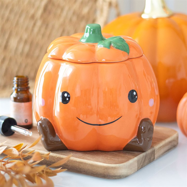 Cute Pumpkin Wax Melt Burner