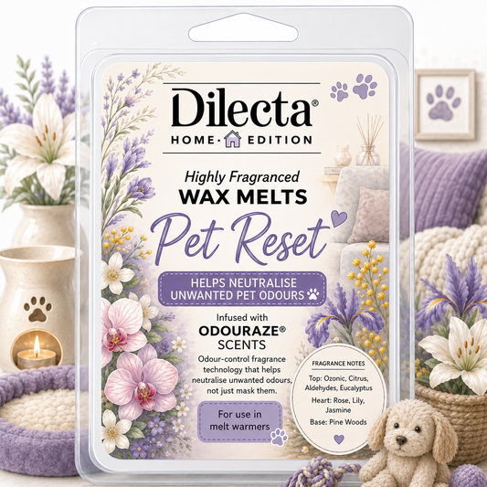 Pet Reset Wax Melt - Odour-control fragrance technology