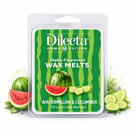 Watermelon & Cucumber Wax Melt - Dilecta